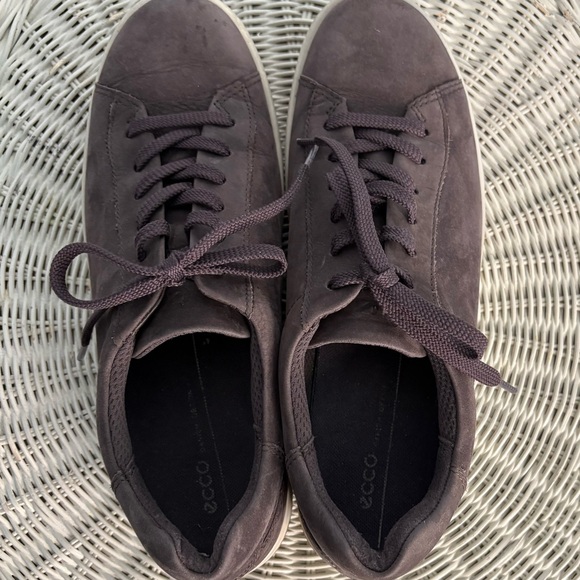 Women’s Ecco Brown Casual Sneakers EU 41 women’s 10 - Picture 3 of 9